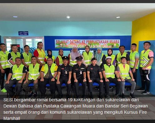 23 peserta diiktiraf sebagai Fire Marshall.JPG